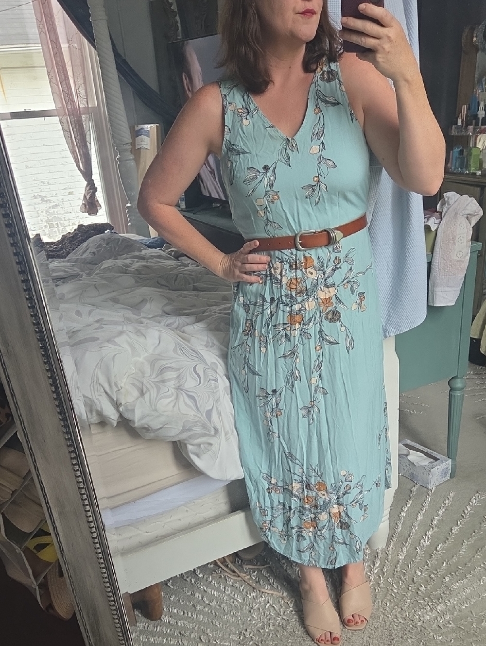 A New Day Light Blue Maxi Dress - Picture 2 of 8